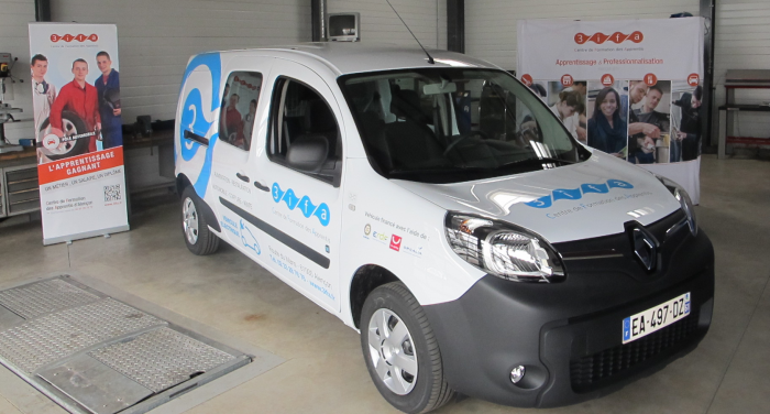 Découvrez le nouveau Kangoo ZE du CFA 3ifa