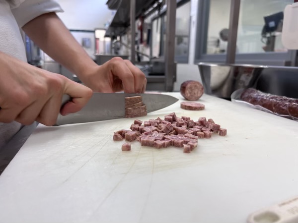 Andouille Bleu blanc cœur de la charcuterie Cosme