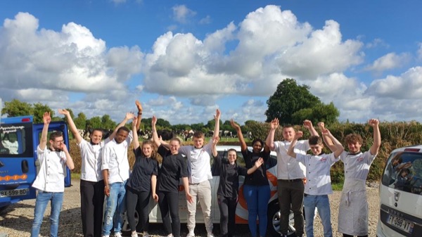 Le BP cuisiniers de 3ifa pour Bleu Blanc Coeur