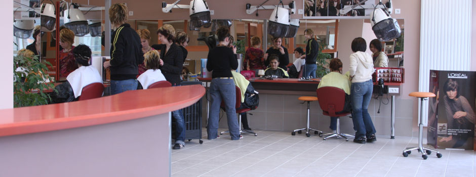 Le salon de coiffure du CFA 3ifa
