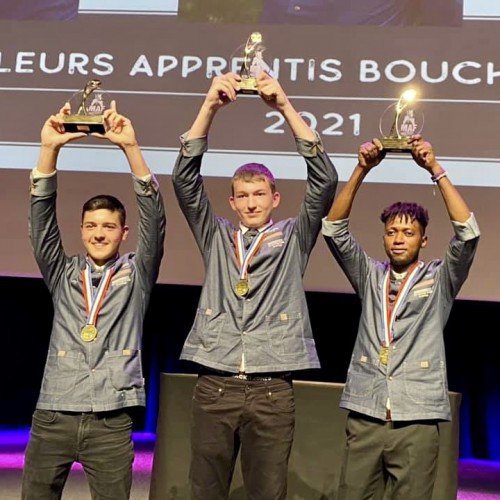 Tanguy médaillé d'or au MAF Boucherie
