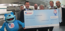 Butagaz remet un chèque de 10 000 € aux apprentis de la filière hôtellerie restauration