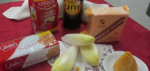 Quelques ingrédients du menu