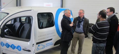 Un nouveau véhicule 100% électrique au CFA d'Alençon