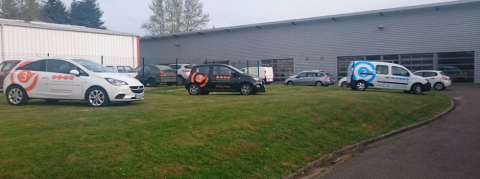 Véhicules de la flotte sur le pôle Automobile Partenaires Automobile ANFA