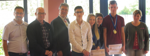 Remise des médailles et des diplômes pour le Concours des « Meilleur Apprenti de France »