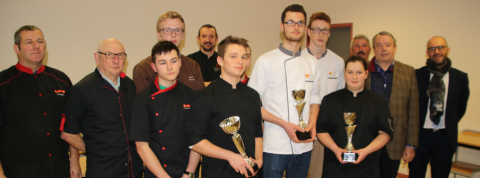 Les participants au concours MAF Charcuterie