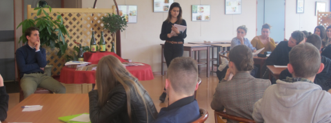 Présentation des produits cidricoles