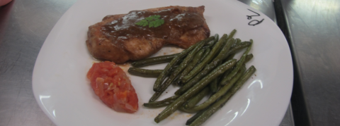 Premier plat pour les cuisiniers première année