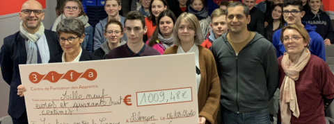 La barre symbolique et l'objectif non avoué des 1000€ est atteint!