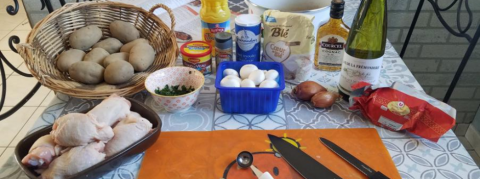 Lukas Bigre est en 1ère année CAP Cuisine
