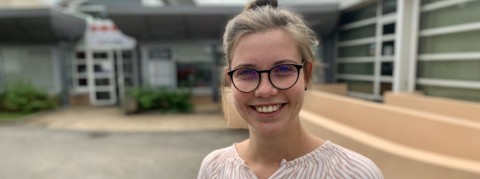 Amandine prépare un Master 2 Sciences de l’Education