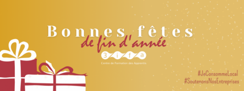 Toutes l'équipe du CFA vous souhaite de bonnes fêtes de fin d'année