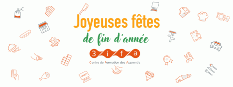Le 3ifa vous souhaite de bonnes fêtes de fin d'année. Joyeuses fêtes 3ifa